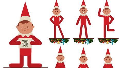 elf on the shelf vector at collection of elf on the shelf vector free for