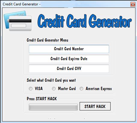 Generate valid debit and free credit card numbers from banks worldwide or create your own pattern (bin code). Fake Credit Card Number Generator - Valid Fake Card Number