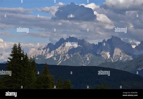 View Over The Dolomite Mountains Hi Res Stock Photography And Images