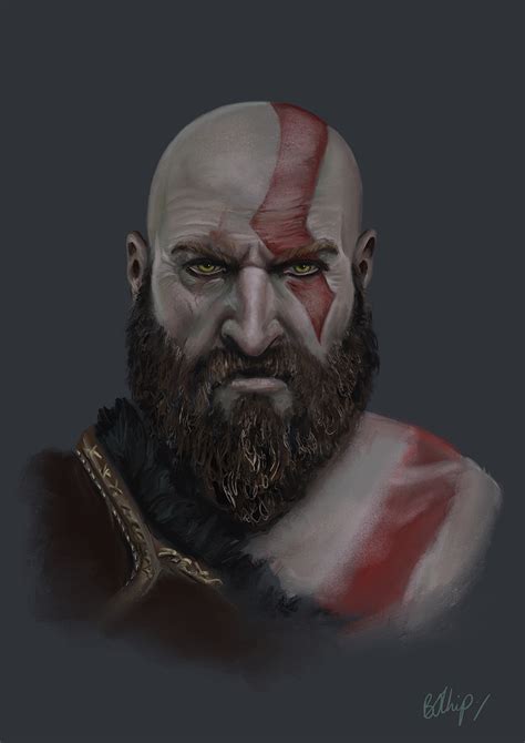 Bella Chipperfield Portfolio Kratos God Of War