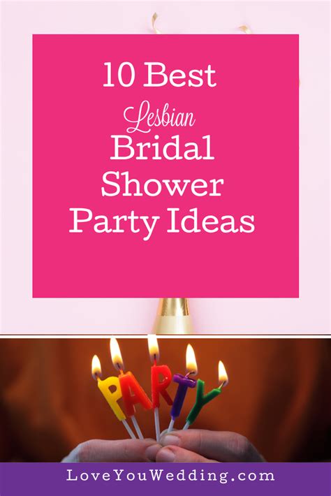 10 Best Lesbian Bachelorette And Bridal Shower Party Ideas In 2020