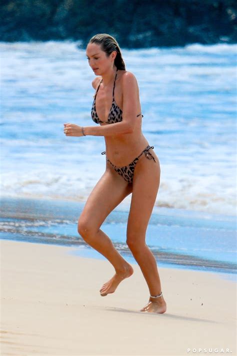 Candice Swanepoel Pregnant Bikini Pictures December Popsugar
