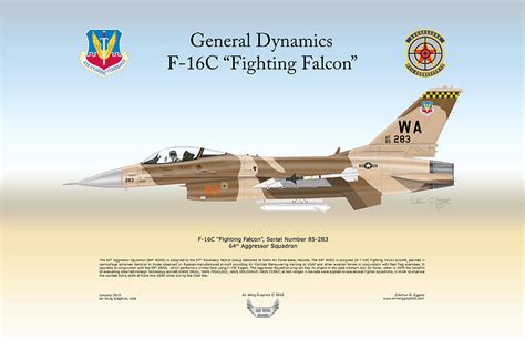 General Dynamics F 16 Fighting Falcon Digital Art By Arthur Eggers