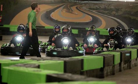 Indoor Andretti Go Cart Facility With Full Service Bar Coming To San