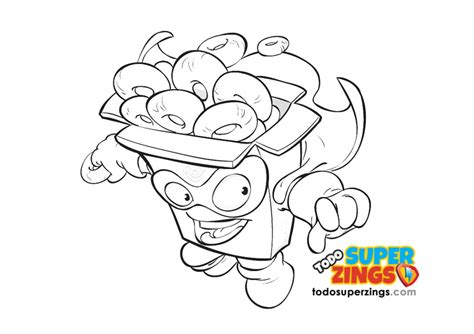 Superzings Para Colorear Descarga Dibujos De Superzings