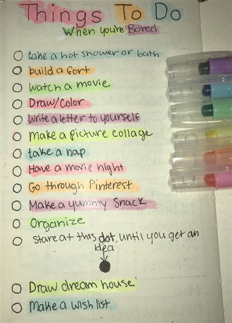 Things To Do When Your Bored Girls