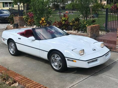 1990 Corvette Convertible Low Miles Concourse Collector Quality None