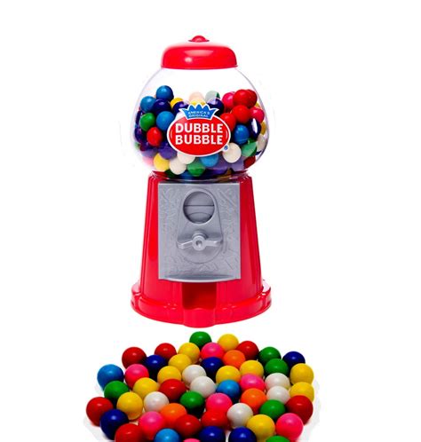 Buy 7 Coin Operated Mini Gumball Machine Toy Bank Dubble Bubble