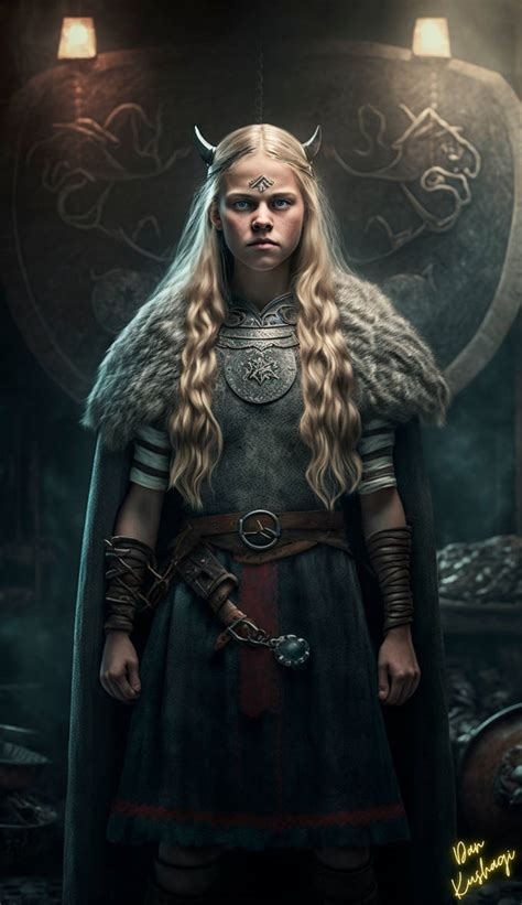 Viking Girl By Dankushagi On Deviantart