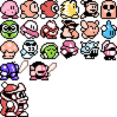 Pixilart Kirby Sprites By Softaboy