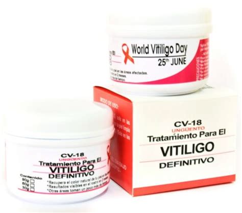 1 Unidad 60g Tratamiento Definitivo Para El Vitiligo Crema Fórmula Cv