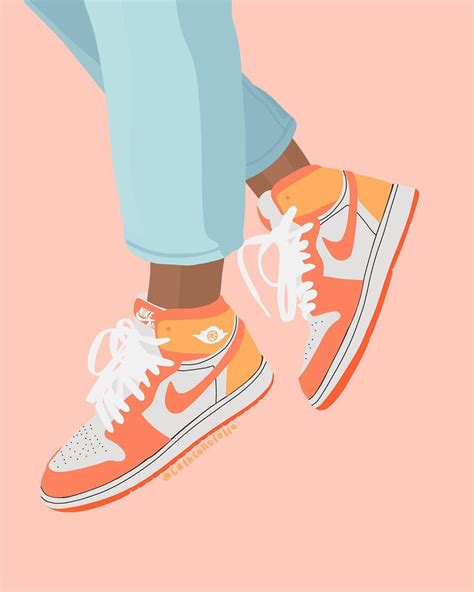 99 Aesthetic Shoes Painting Caca Doresde