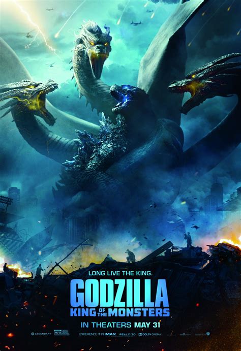 Godzilla King Of The Monsters 2019 Poster 9 Trailer Addict