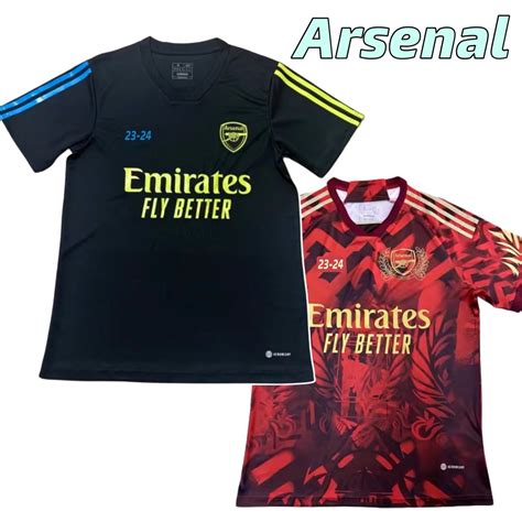 Arsenal Training Kit 23 24 Football Jersey Mens Fashion Tops And Sets