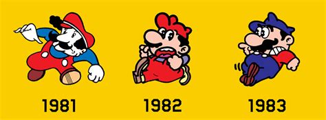 Infographic Making Mario The Creation And Evolution Of Mario
