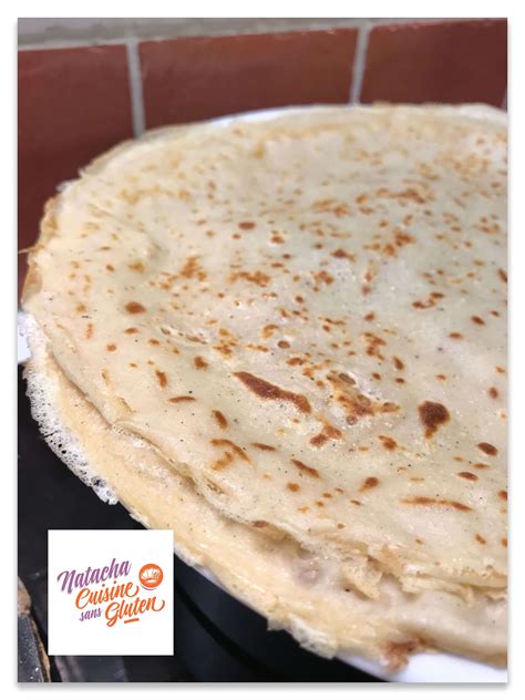 Crêpes farines de riz et chataigne maïzena sans gluten