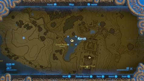 Zelda Breath Of The Wild Korok Seeds Map Maps Catalog Online