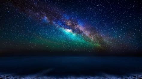 Milky Way Galaxy From The Canary Islands Wallpaper 1536 X 864