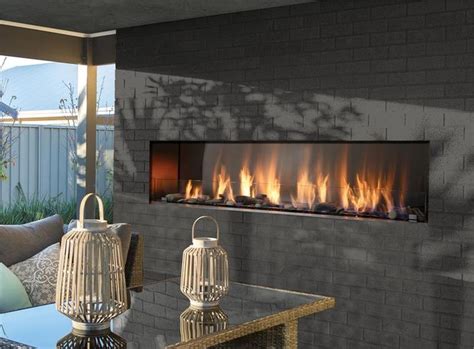 Outdoor Linear Fireplace Designs I Am Chris
