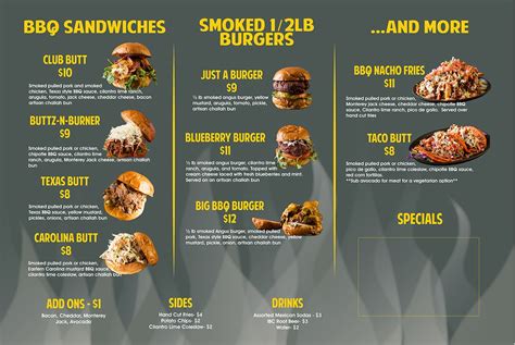 Rolling smoke isn't your average food truck; Image result for food truck menu | Food truck menu, Bbq ...