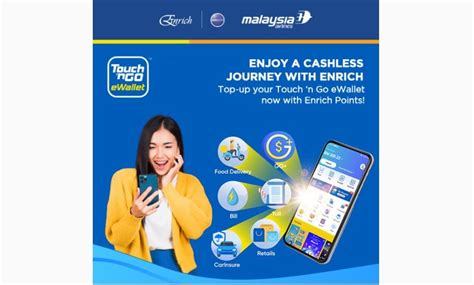 Enrich Enables Touch N Go Ewallet Reload Pin Redemptions Using Enrich