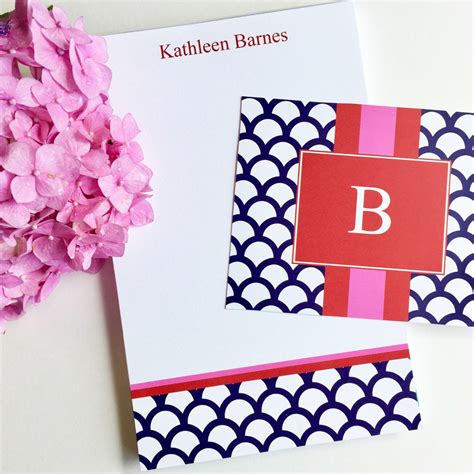 Monogrammed Stationery The Local Moms Network Tlmn