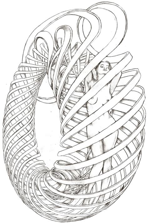 Ouroboros Celtic Tree Of Life Sketch Coloring Page