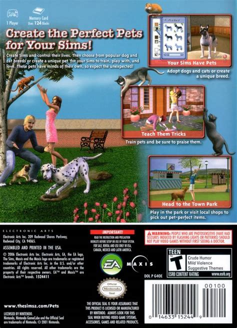 The Sims 2 Pets Gc Gamecube Jandl Video Games New York City