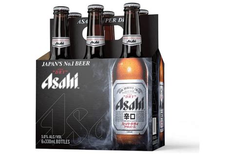 Asahi Super Dry Draft 6 Pack Bottles 330ml Counties Inn Liquor