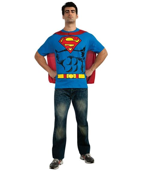 Adult Superman Shirt Movie Costume Superhero Costumes