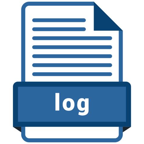 Log File Icon Of Colored Outline Style Available In Svg Png Eps Ai Icon