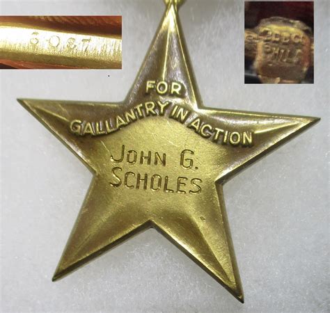 Wwi Silver Star With Olc
