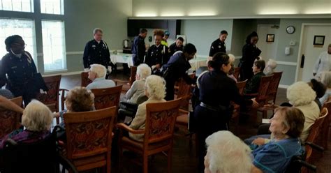 Dallas Police Choir Visits Mesquite Seniors News