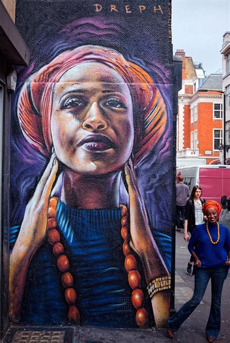 Why Giant Murals Of Black Women Are Popping Up Across London Murals