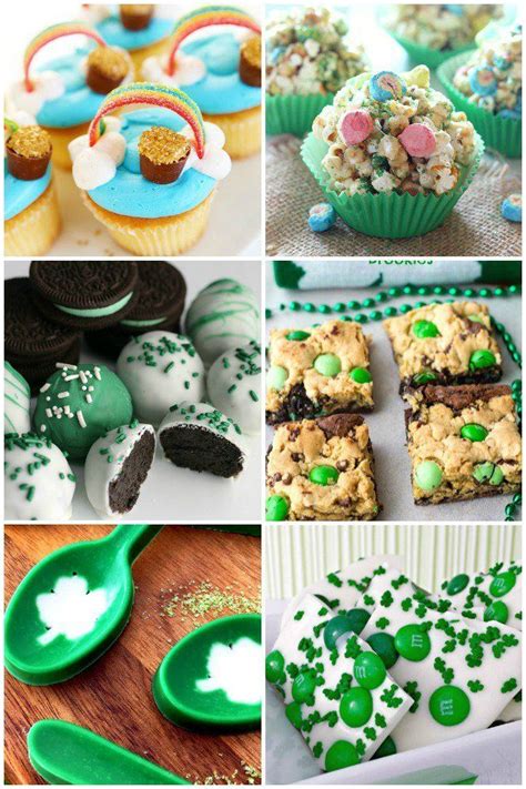 They'd be much more popular. 20 Yummy St. Patrick's Day Desserts | St patricks day food, Holiday party foods, St patrick