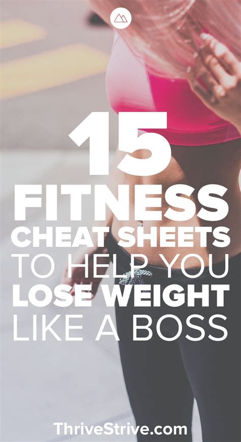 15 Fitness Cheat Sheets To Help You Work Out Like A Boss At Home