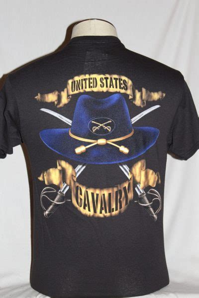 Us Cavalry Stetson T Shirt The Soldier And War Shop
