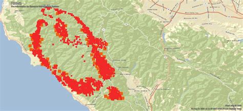 Fire data is available for download or can be viewed through a map interface. NASA Maps Show California's Lighting Complex Fires | by J ...