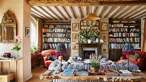 Colorful Eclectic And Rustic Style English Country Home