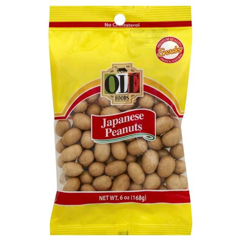Ole Mexican Snacks Japanese Peanuts 6 Oz