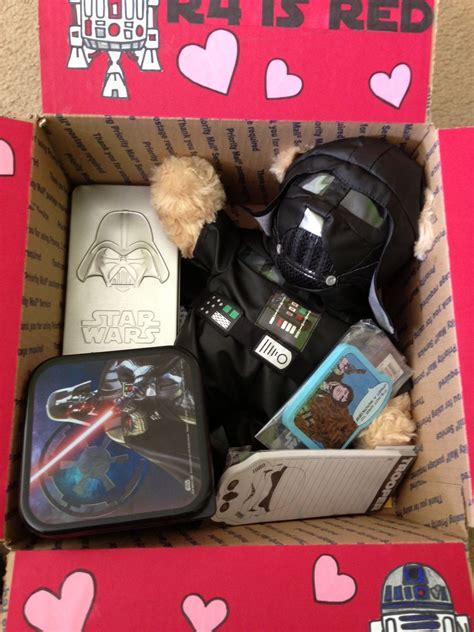 Star Wars Valentines Day Care Package Most Of The Goodies Came From