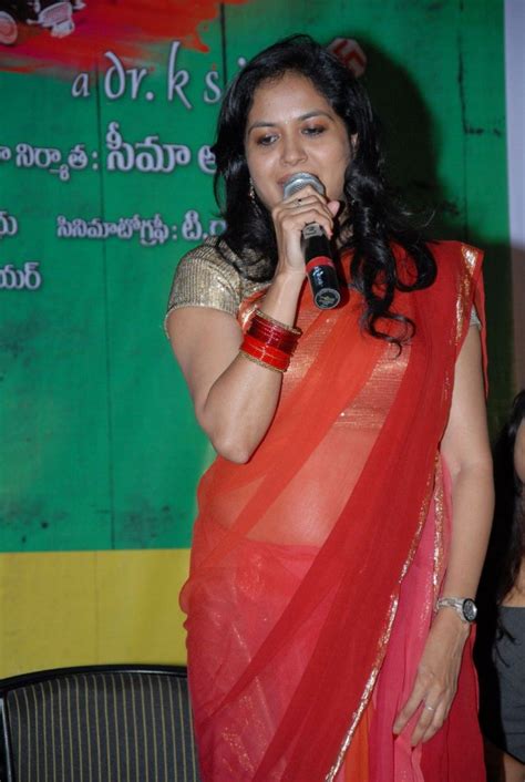 Singer Sunitha Hot Photos In Saree Spicy Photo Gallery And Latest Movie Updates