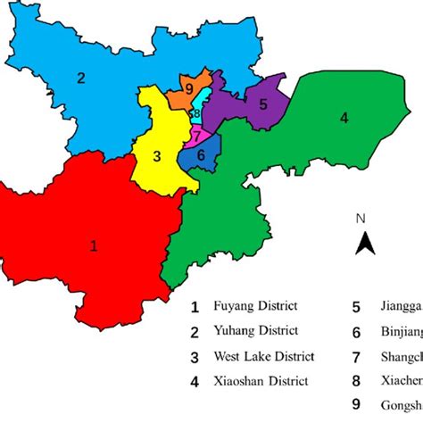 Location Map Of Hangzhou Download Scientific Diagram