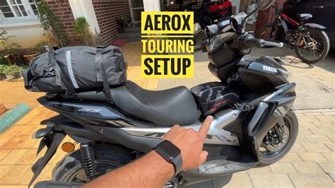 Aerox Luggage Setup Scooter Touring Setup For North East Trip Youtube