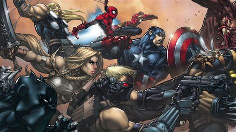 Marvel Avengers Desktop Wallpaper 79 Images