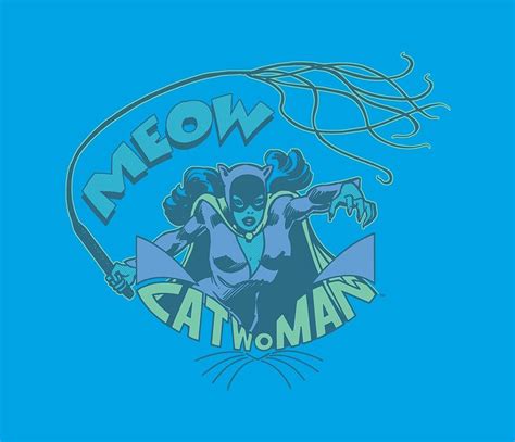 Dc Meow Catwoman Digital Art By Brand A Fine Art America