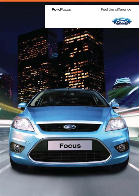 2011 Ford Focus Ukpdf 464 Mb Katalogy A Prospekty Anglicky En