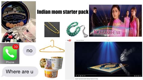 Indian Mom Starter Pack Starterpack