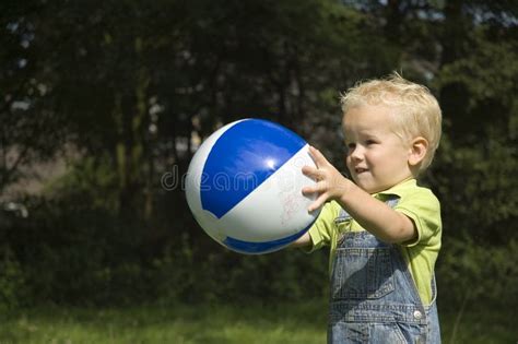 Catching The Ball 2 Stock Image Image Of Child Throwing 1321163