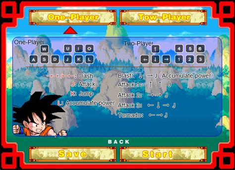 Dragon Ball Z Fighting Games 2 Players Unblocked Games World